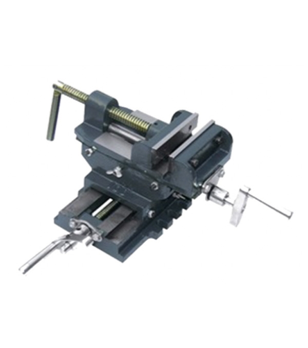 2 Way Cross Vice Clamp Holder Drilling Milling Machine